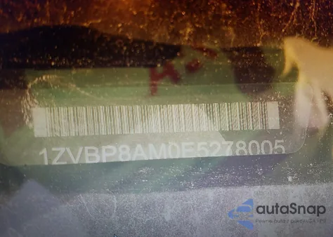 2014 Ford Mustang V6 z USA, uszkodzony, nr VIN 1ZVBP8AM0E5278005